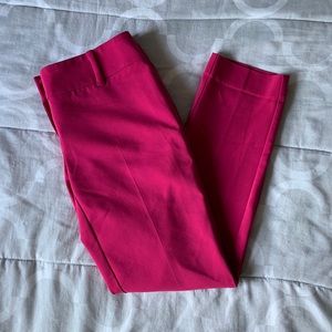 White House Black Market Pink Dress Pants